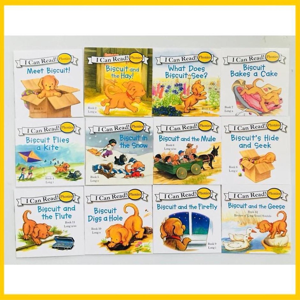 Bộ Biscuit mini (24c) có mp3 cho bé (bản đẹp)