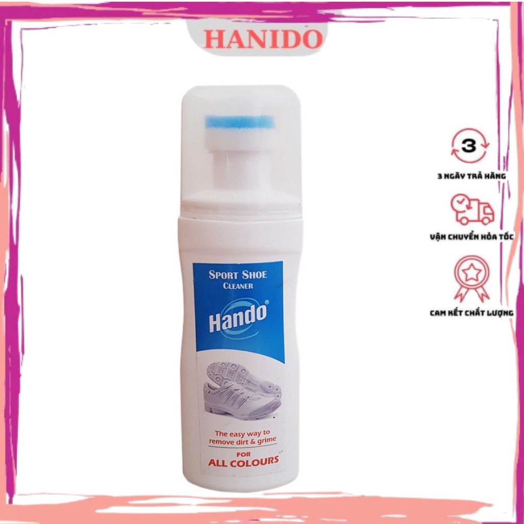 Xi vệ sinh giầy thể thao làm sạch giày trắng Hando 100ml