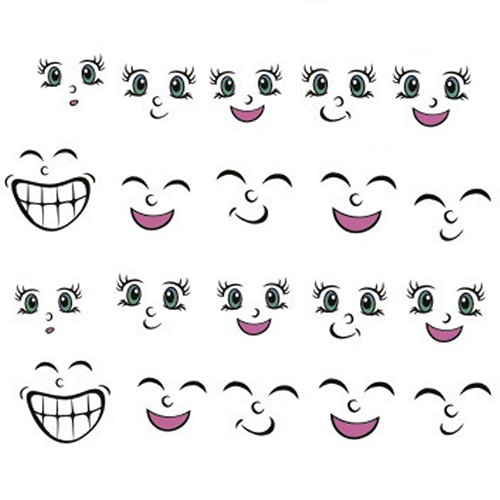 1 Tờ Sticker Dán Móng Trang Trí DIY