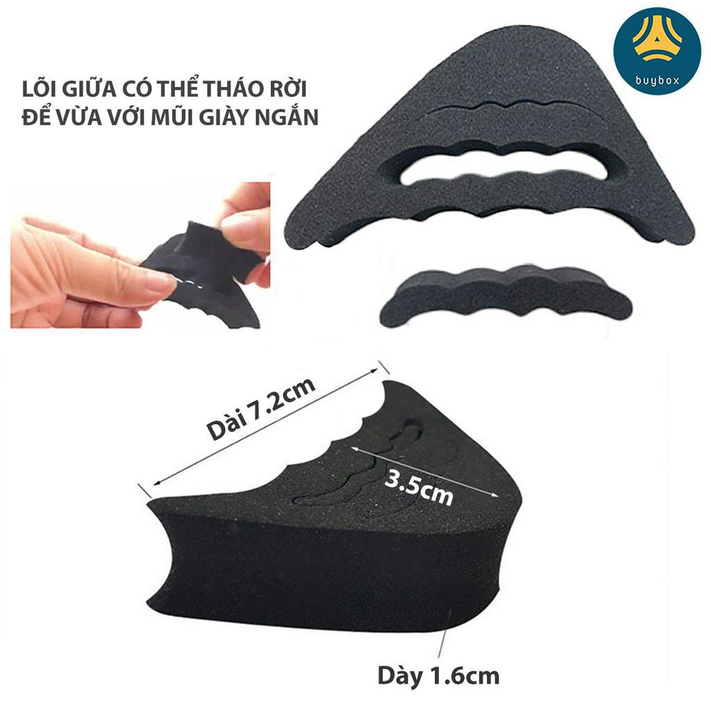 Bộ 3 mẫu lót mũi giày, gót giày, chống trượt chân về phía trước khi mang giày cao gót - Buybox - BBPK50_BBPK223_BBPK277