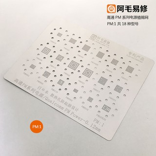 Vỉ PM1 làm chân các ic nguồn Qualcomm
