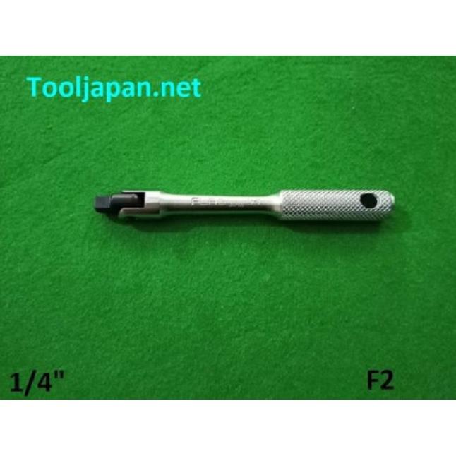 Tay vặn lắc léo 1/4 inch F2 Flag Japan