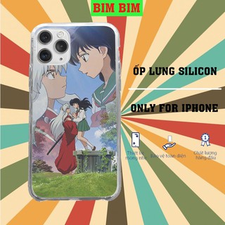 Ốp di động bimbim inuyasha bế kagome dưới giếng lên cho iphone 5 - iphone 12 inupod20210173