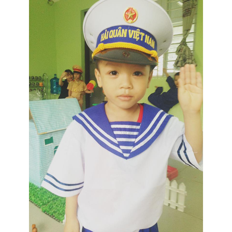 Hải quân, mũ áo quần hải quân Việt Nam