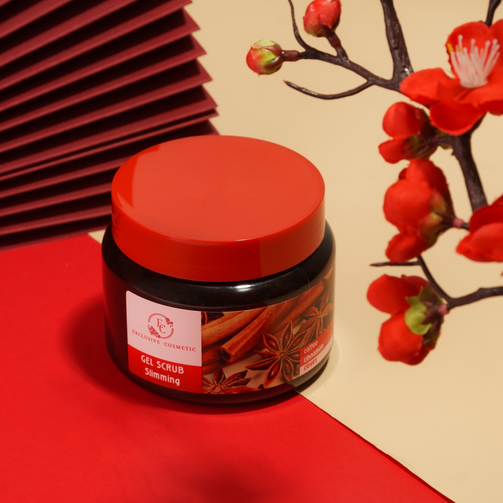 Tẩy Tế Bào Chết Toàn Thân Gel Scrub Quế Hồi Coffee Cinnamon Cloves Exclusive (380g)