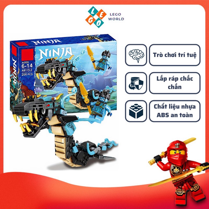 Bộ lego rắn biển ninjago