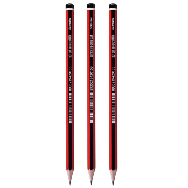 Vỉ 3 Bút Chì Gỗ HB Flexoffice FO-GP03