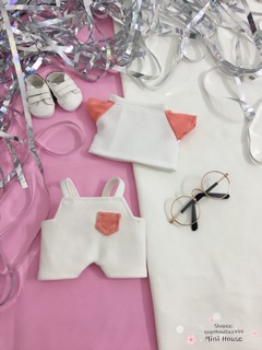 [Outfit Doll 20cm] Set Yếm Áo
