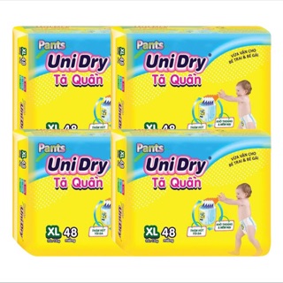 Combo Thùng 4 gói tã quần UNIDRY JUMBO chính hãng size M60/L54/XL48/XXL44