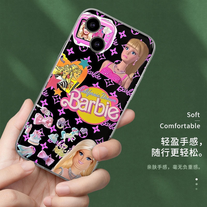 Disney Ốp Điện Thoại TPU Mềm Chống Sốc Hình Búp Bê Barbie Cho IPhone 14 12 PRO 12Promax mini 11 PRO 11PROMAX 13 PRO 13PROMAX Xs Max XR 6 7 8 Plus