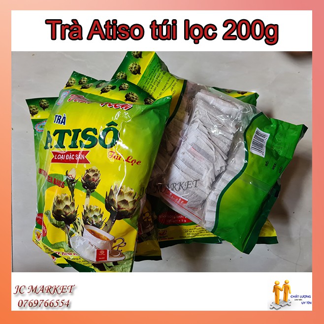 Trà Atiso túi lọc Vĩnh Tiến 200g (100 gói x 2g )Đà Lạt