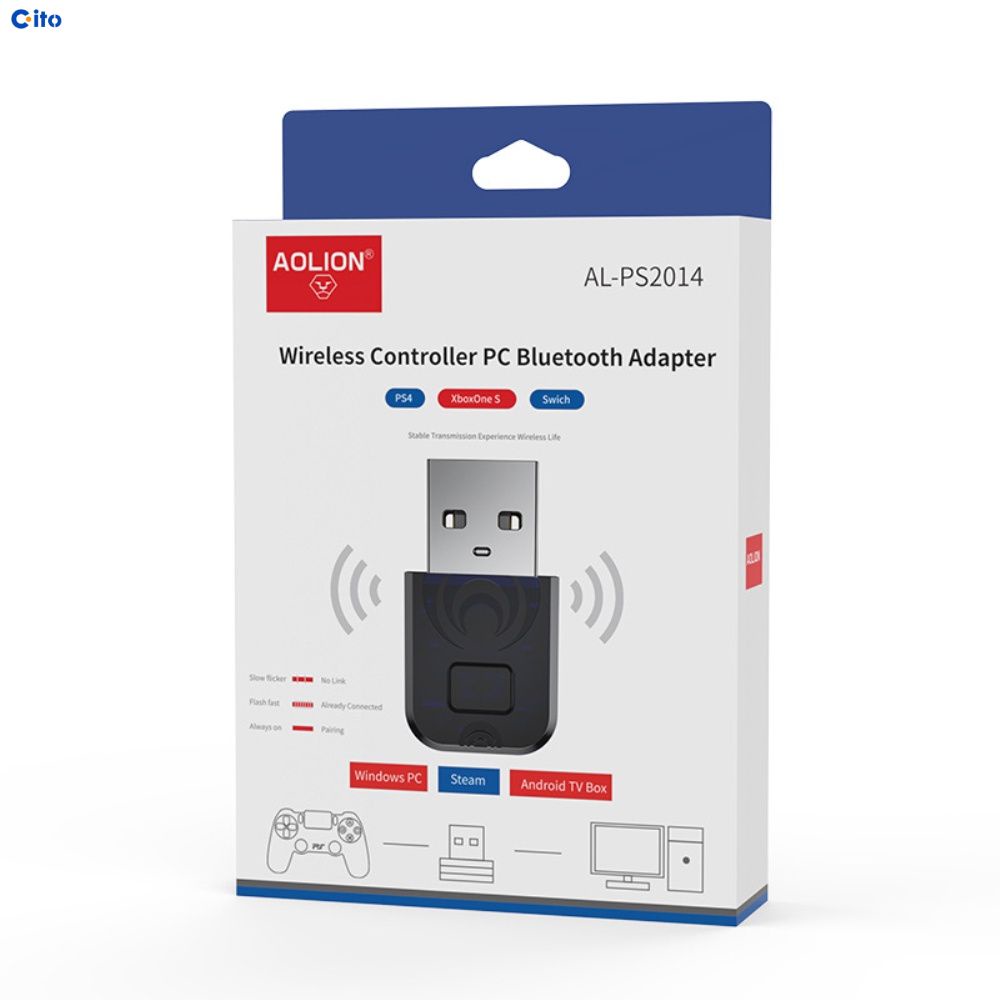 USB Không Dây Bluetooth Adapter Receiver Cho Nintendo Chuyển Đổi Klassische Konsole PS1 Mini PS4 điều khiển Cho PS5 Xử Lý ITO