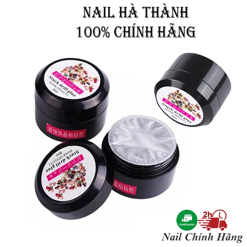 Gel đính đá nail, gel gắn đá dính chắc siêu bền phụ kiện nail Jeliva Chính Hãng