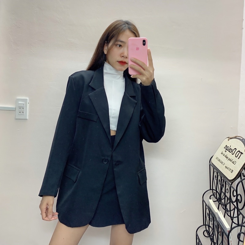 Blazer oversize phong cách Hàn Quốc  - TD Design