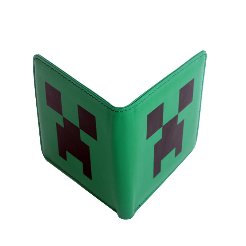 Ví da đựng tiền họa tiết hoạt hình game Minecraft