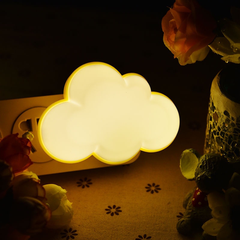 Đèn Ngủ LED Hình Đám Mây Dễ Thương Cho Người Lớn Và Trẻ Em