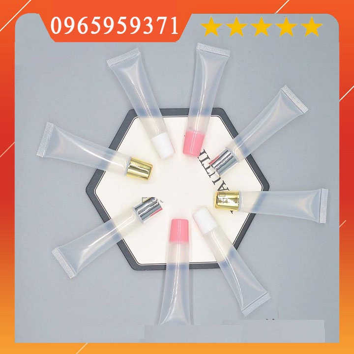 Chai nhựa, Tuýp chiết mỹ phẩm, sữa rửa mặt, dung dịch dạng lỏng, gel 10ml