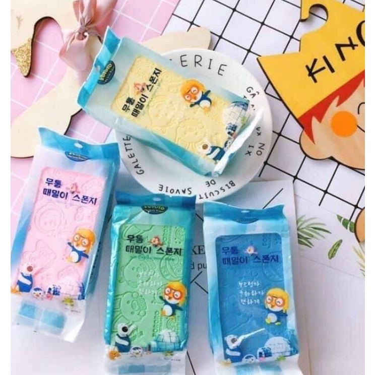 ⚡FREE SHIP⚡ Bông Tắm Bọt Biển Kì Gét Tẩy Da Chết Siêu Sạch Cho Body Mút Non Siêu Mềm Mại Tạo Bọt Nhiều Bảo Vệ Da