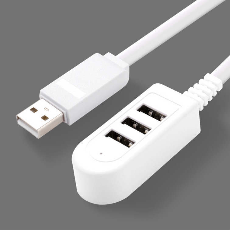 Bộ chia 3 cổng USB có cáp dài 30cm/120cm đa năng tiện lợi