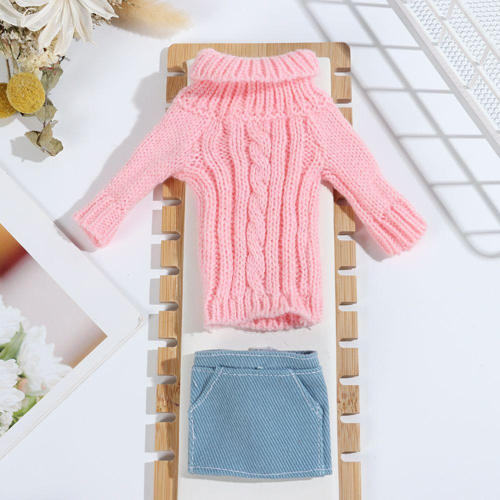 1 Bộ Áo Len Dệt Kim Thủ Công Mini Dùng Cho Búp Bê LAYOR1