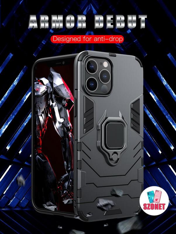 Ốp Lưng Có Vòng Nhẫn Và Nam Châm Gắn Xe Ô Tô Cho Iphone 13 12 11 X Xr Xs 8 7 Pro Max
