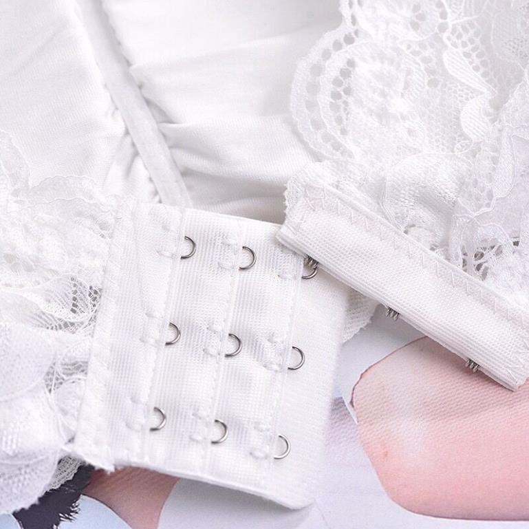 Áo Lót CARLA Bra Quây Ren Có Mút Cài Sau Br08