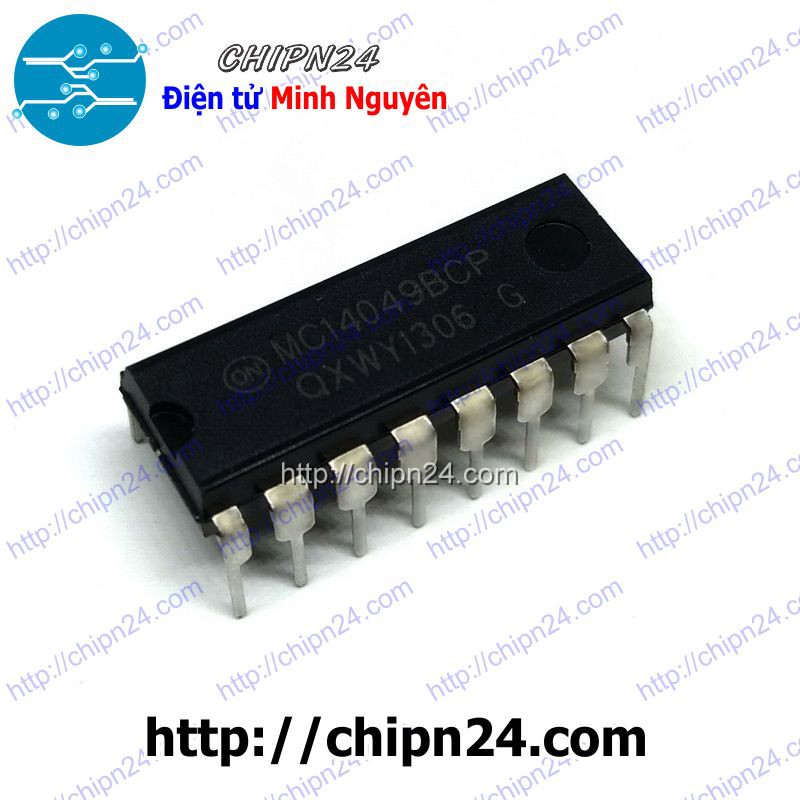 [1 CON] IC MC14049 DIP-16 (MC14049BCP 14049)