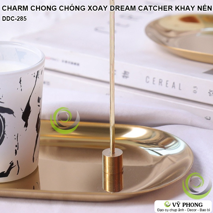 CHARM CHONG CHÓNG XOAY DREAM CATHCHER KHAY NẾN PHỤ KIỆN CHƠI NẾN DECOR TRANG TRÍ ĐẠO CỤ CHỤP SẢN PHẨM INS DDC-285