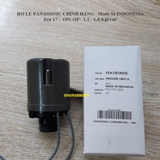 Rơ le Panasonic chính hãng cho máy bơm tăng áp ( Chân 17) - Made in Indonesia