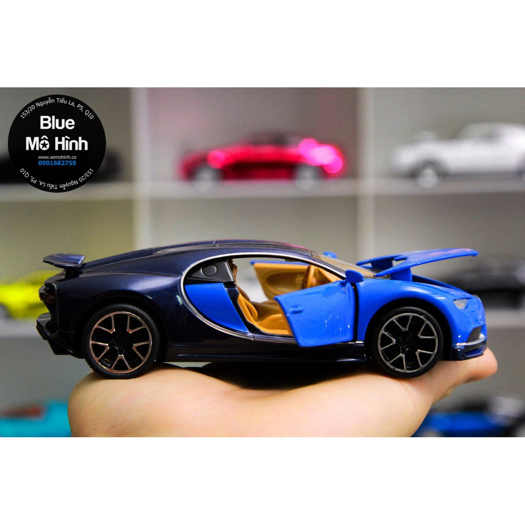 Blue mô hình | Xe mô hình Bugatti Chiron tỷ lệ 1:32