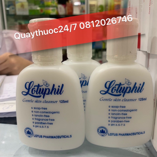 ✅SỮA RỬA MẶT DỊU NHẸ LOTUPHIL(125ml)