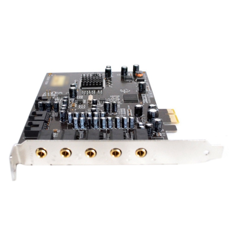 5.1 Sound Card PCI Express PCI-E Built-In Double Output Interface for PC Window XP/7/8