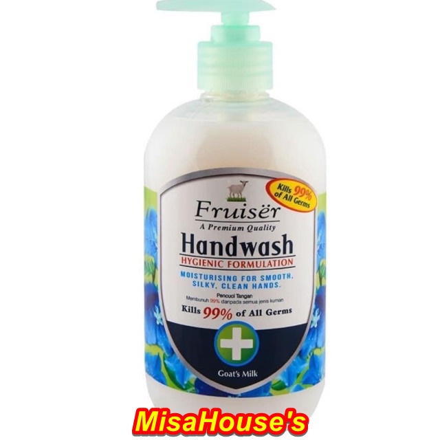 Nước rửa tay FRUISER bảo vệ da tay và diệt khuẩn 500ml
