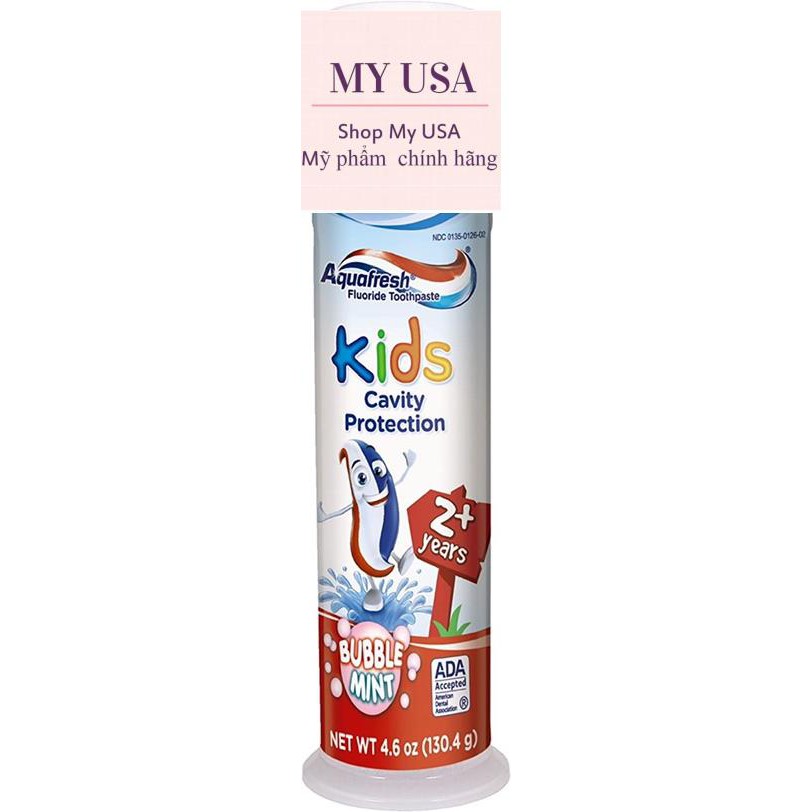 Kem đánh răng cho bé❤️ Kem Đánh Răng AQUAFRESH KIDS CAVITY PROTECTION🦋