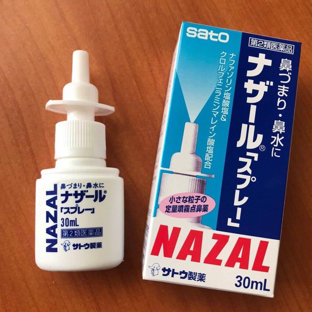 Bình xịt mũi Nazal Nhật Bản 30ml