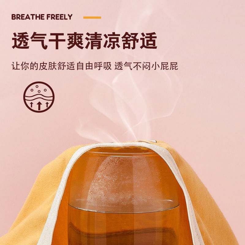 Quần Lót Boxer Bằng Cotton Nguyên Chất Phong Cách Mới Cho Bé Gái Tiểu Học