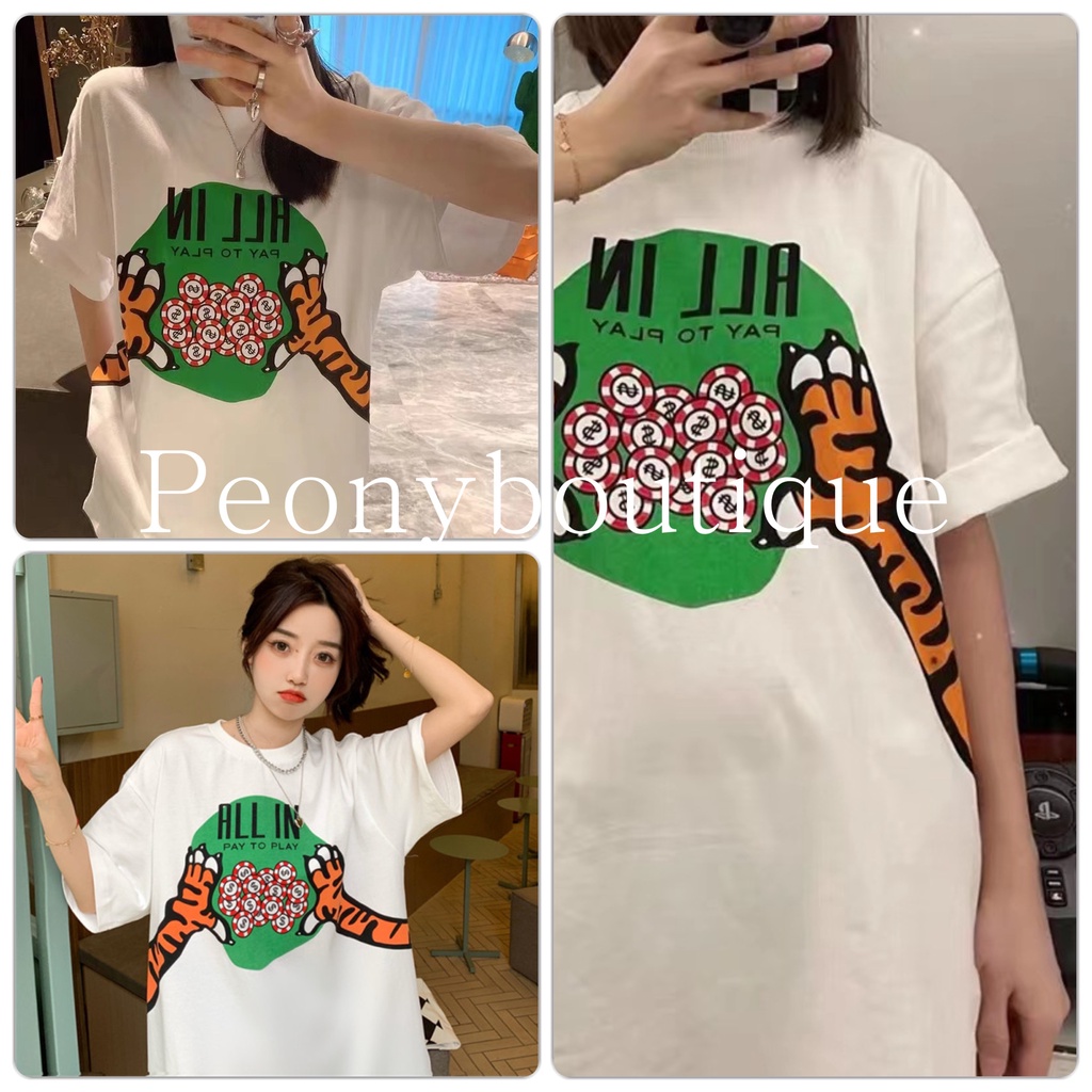 Áo Thun 3158 All In Form Rộng PEONYB Nữ [FREESHIP]  Phông ngắn tay lỡ in hình vintage hàn quốc đẹp cá tính Ulzzang