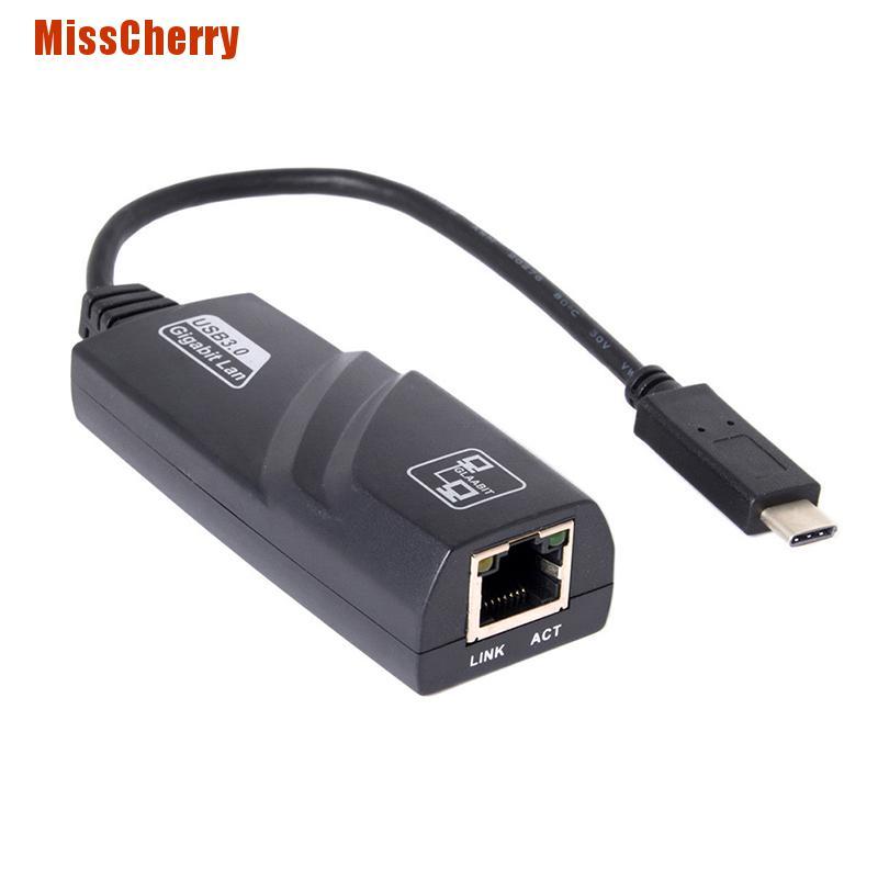 Dây Cáp Chuyển Đổi 1000mbps Type-C Usb-C Sang Rj45 Gigabit Ethernet Lan | BigBuy360 - bigbuy360.vn