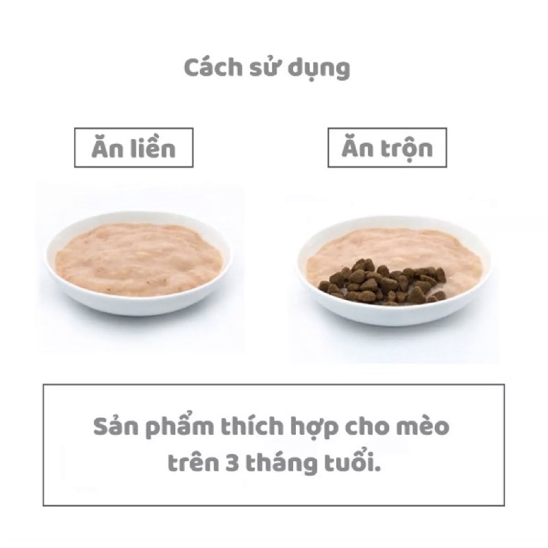 Súp thưởng Wanpy nắp vặn tiện lợi cho mèo