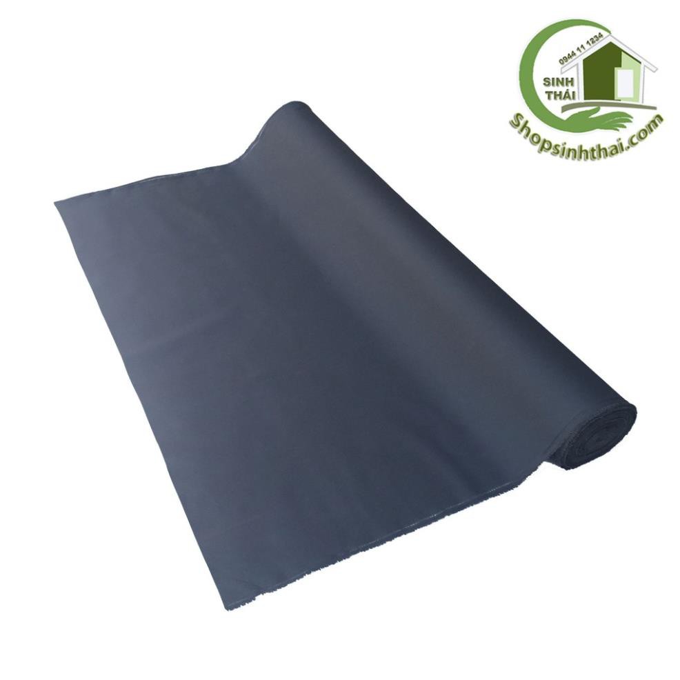 Phông nền vải bố PVC màu xám đen chụp hình ảnh sản phẩm - may rèm, may balo túi xách [ 1 mét x khổ 1,55m]