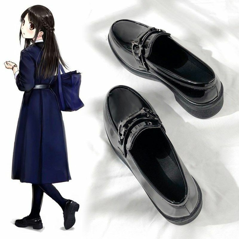 [Gom order] Giày oxford đen phong cách Nhật Bản siêu phẩm giá rẻ (ảnh thật inb)