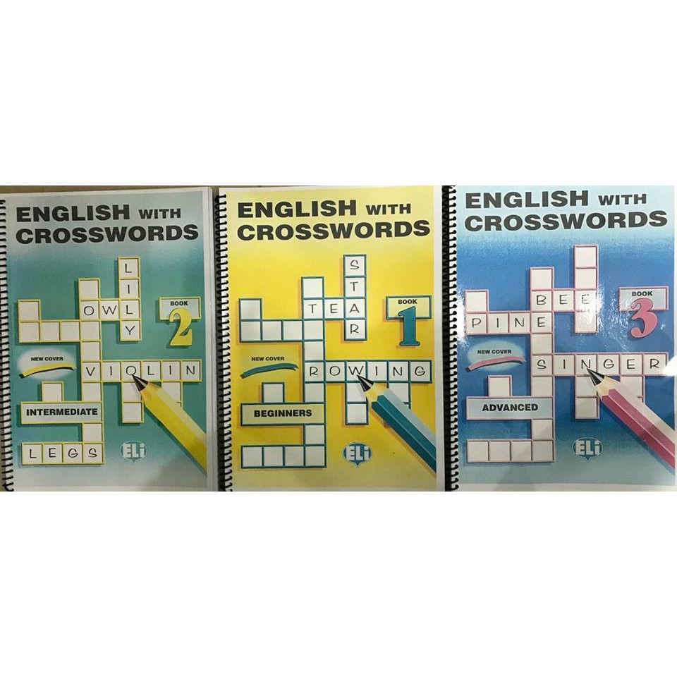 Bộ học từ vựng tiếng Anh English with Crossword