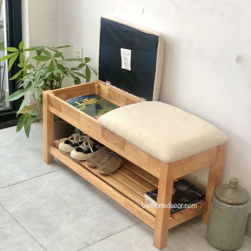 Ghế Băng Có Ngăn Chứa Viet Home Decor 2705