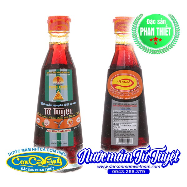 Nước mắm Tứ Tuyệt - chai 330ml