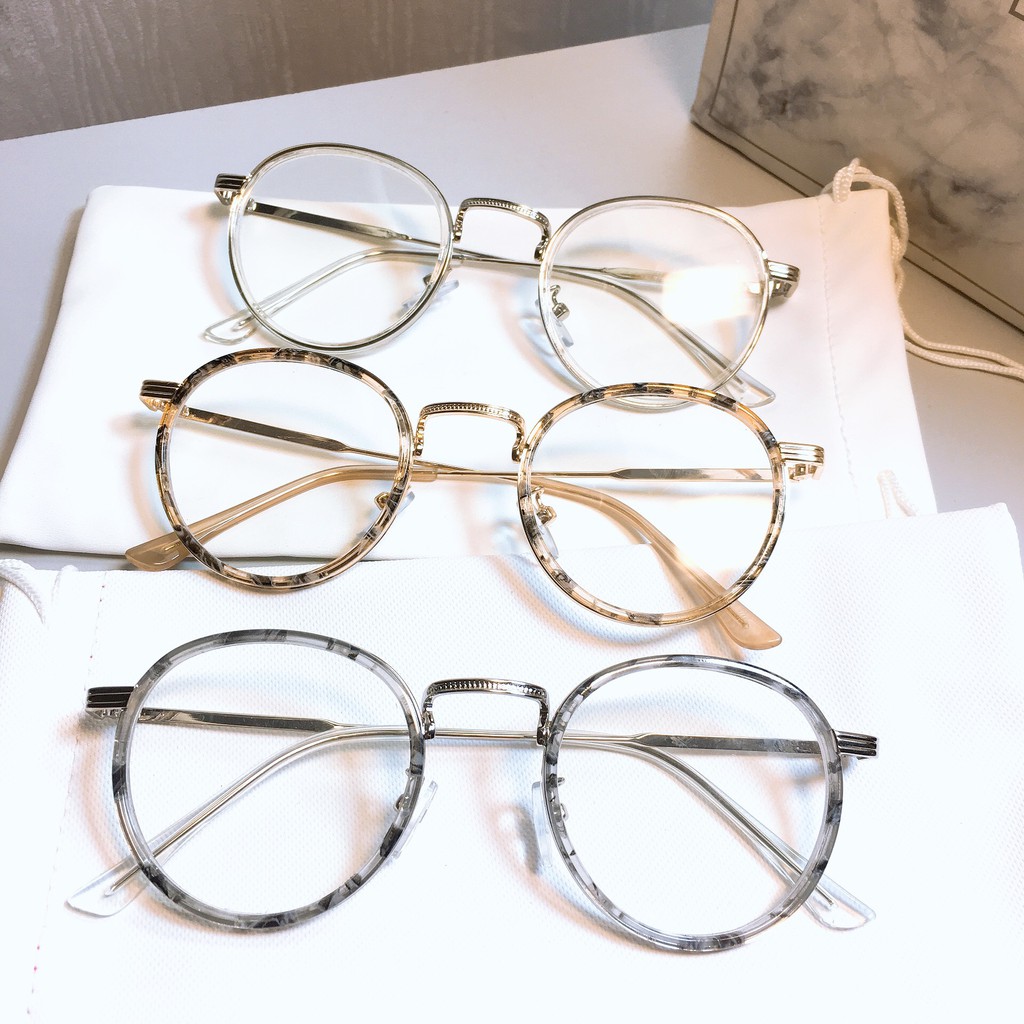 [Mã SKAMA07 giảm 8% đơn từ 250k] Gọng kính tròn 9300 nhận cắt cận viễn loạn | BigBuy360 - bigbuy360.vn