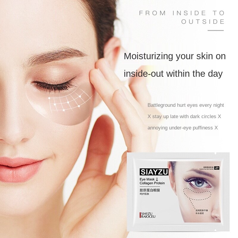 [Hàng mới về] Mặt Nạ Mắt Tinh Chất Collagen Dưỡng Ẩm Loại Bỏ Quầng Thâm Hiệu Quả | BigBuy360 - bigbuy360.vn