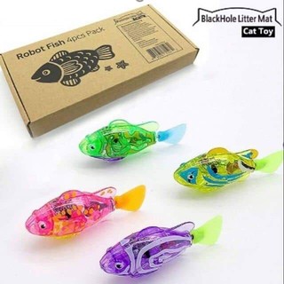 Đồ Chơi Cho Mèo Robot Fish