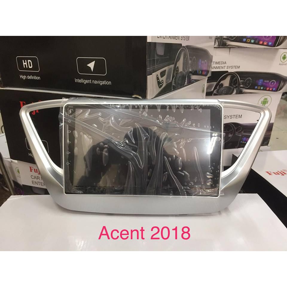 ACCENT, Màn hình androi 9 inchs zin cho xe Hyundai Accent đời 2018 2019 2020.