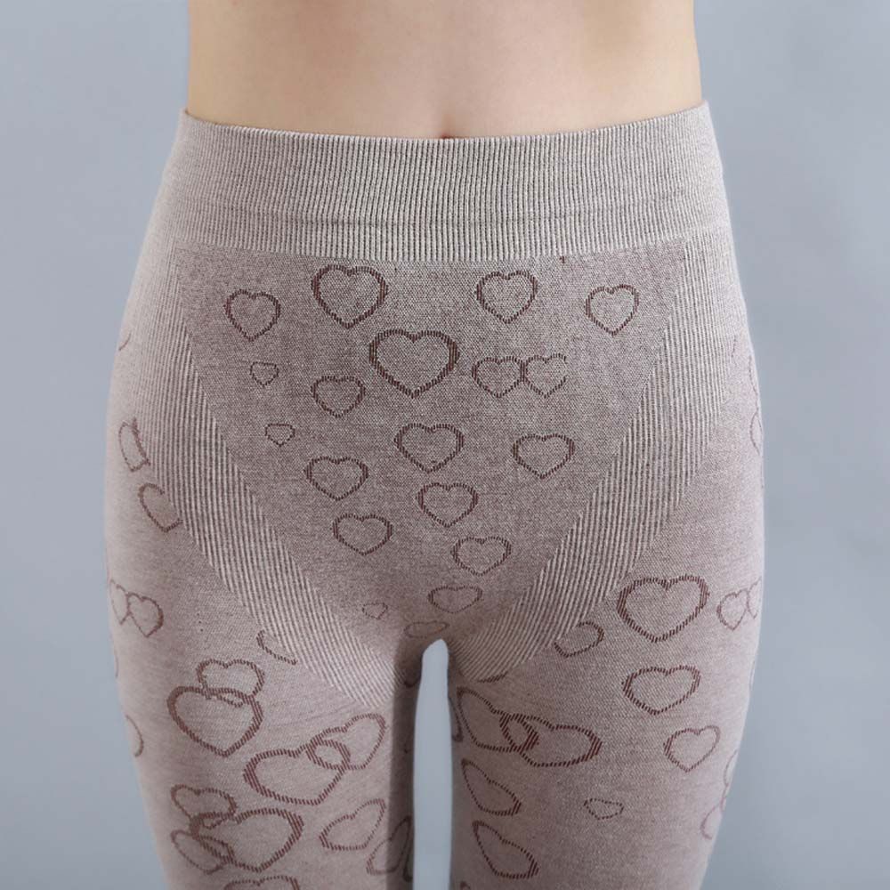 Bộ đồ lót dài giữ ấm kháng khuẩn phối ren không đường may gợi cảm chất lượng cao cho nữ