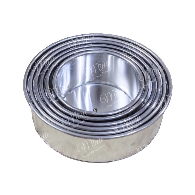 Khuôn tròn GC làm bánh gato đế rời